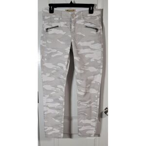Democracy‎ White Camo Pants size 6